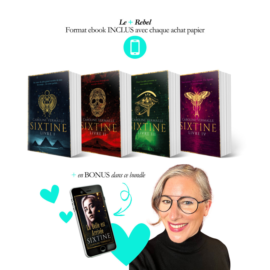 🖤 SIXTINE L'intégrale (5 livres) | papier