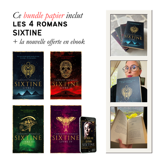 🖤 SIXTINE L'intégrale (5 livres) | papier