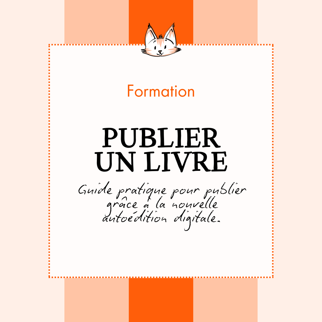 Formation PUBLIER UN LIVRE