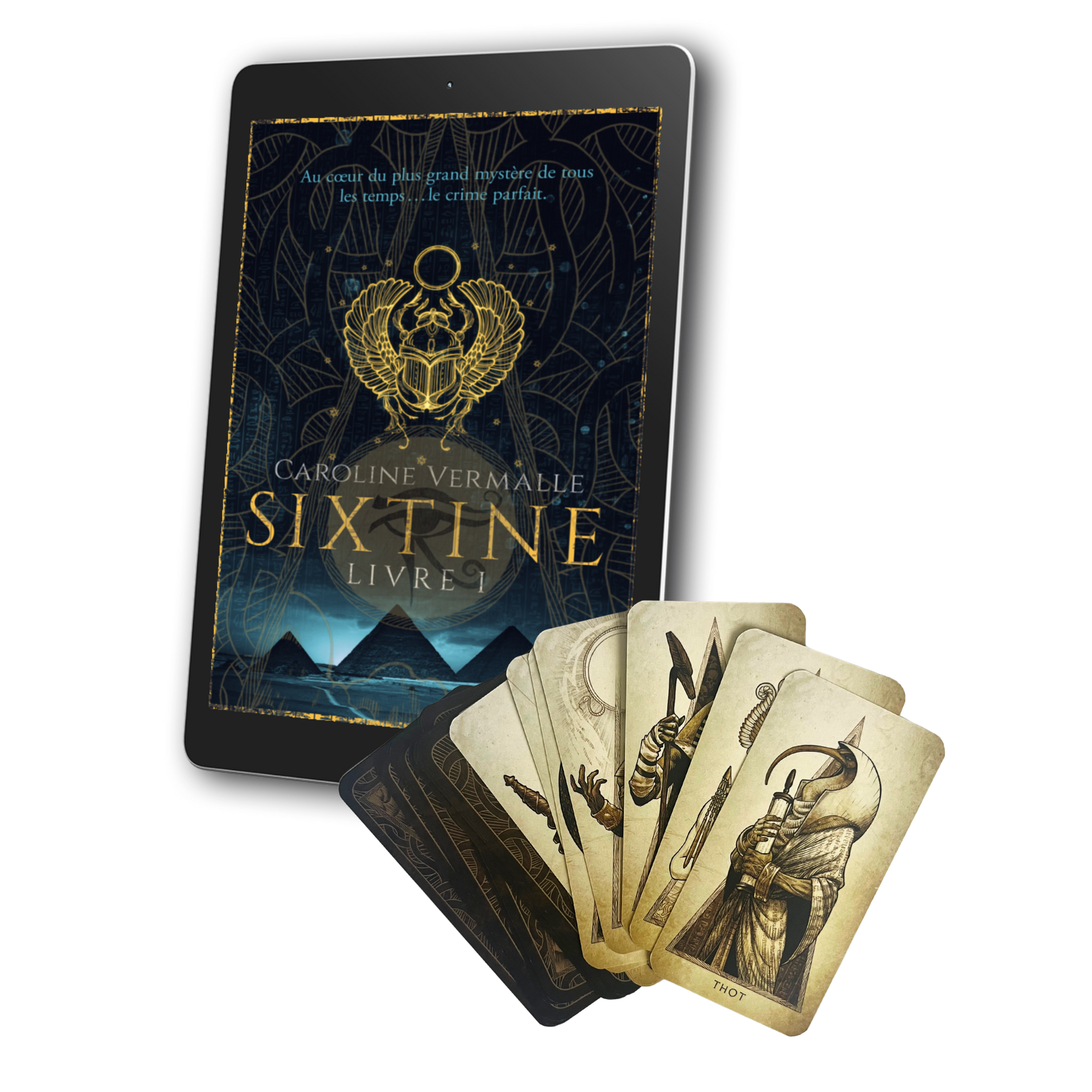 Pack Découverte (ebooks) : SIXTINE Livre I & L'Oracle Égyptien au format numérique + le jeu 22 cartes