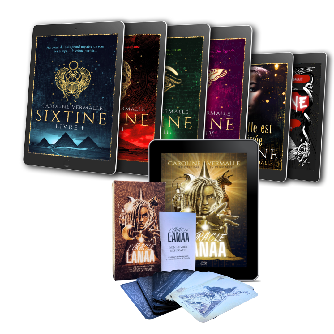 La saga complète en ebooks + le jeu de 22 cartes