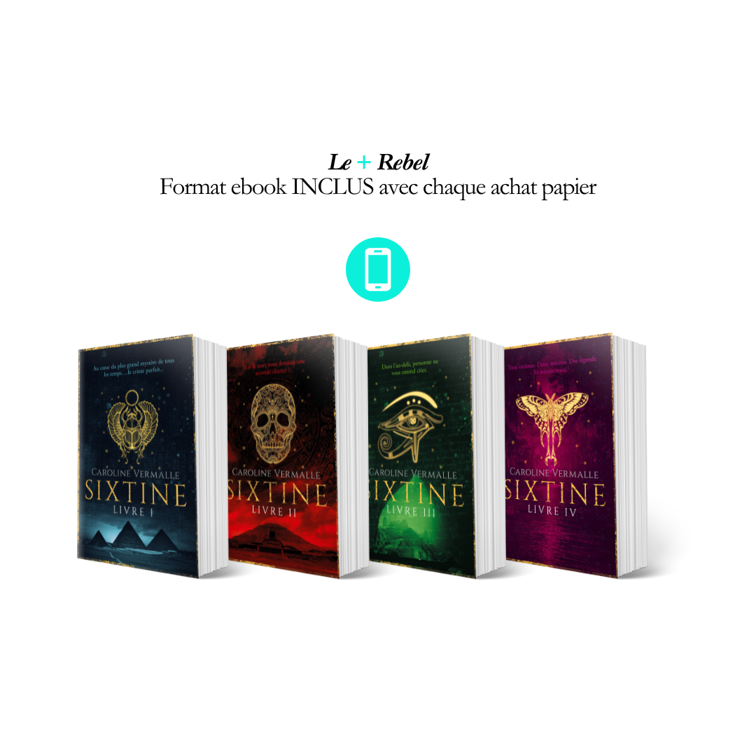 🖤 Les 4 romans SIXTINE : le T1 offert ! | papier
